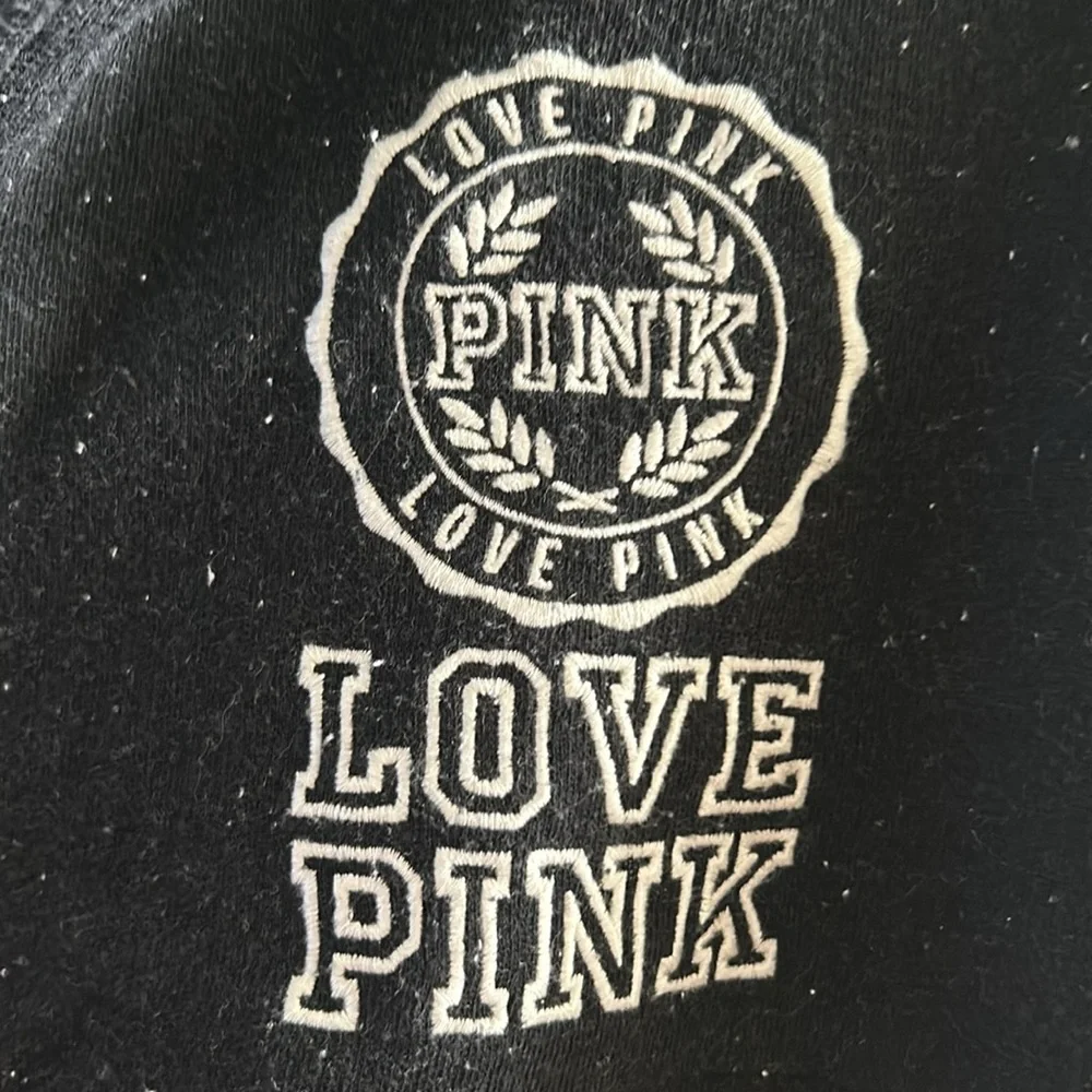 PINK Victorias Secret 1/4 zip Sweater sz S